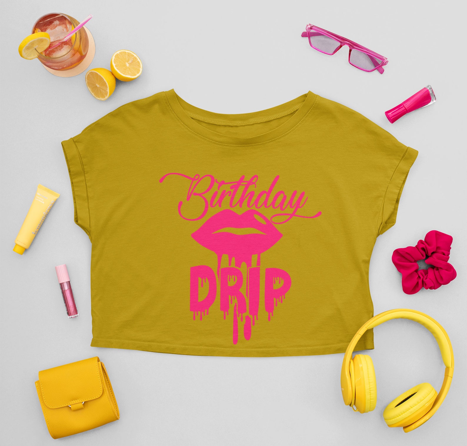 Crop tops womens clothing birthday birthday gifts shirt Etsy