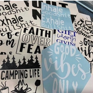 Customize Decals/Logo/Vinyl Decals
