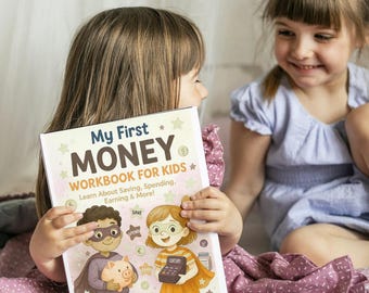 First Money Workbook for Kids | Printable Financial Literacy Journal | Fun Budgeting & Saving Activities