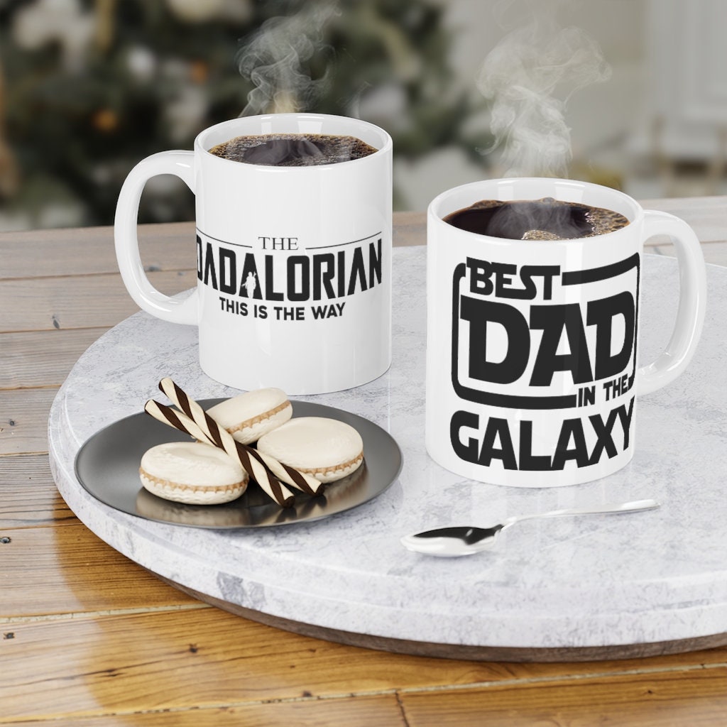 Star Wars Best Dad & Best Kid Camper Mug Set of 2