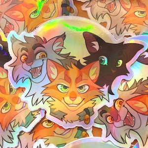 Warriors: Into the Wild - Iridescent Sticker