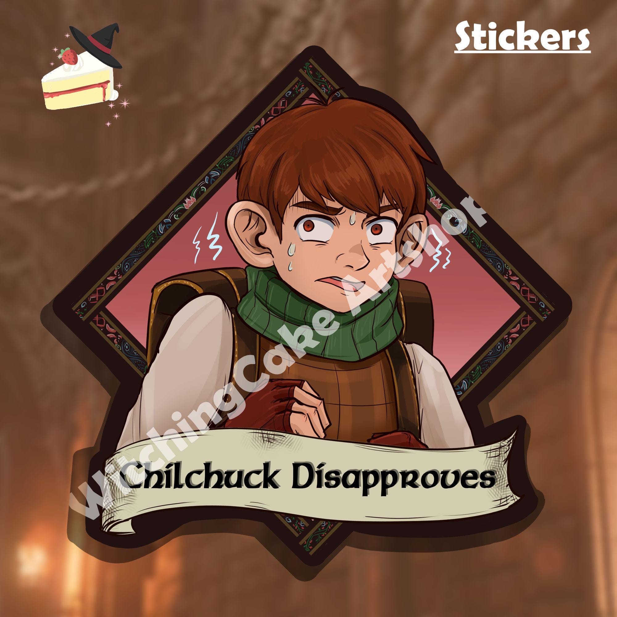 Disapprove Sticker Dungeon Meshi - Approve/disapprove Vinyl Stickers - Etsy
