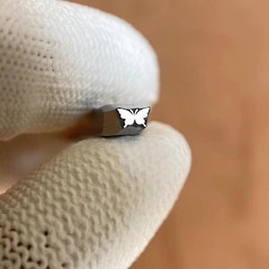Butterfly/Sakura/Cherry flower floral Steel Punches Jewelry Metal, Leather Stamping Tools Bracelet DIY Craft Tool, Jewelry Making For Gift