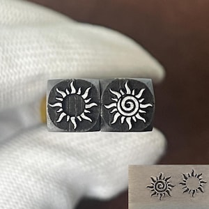 Sun Steel Punches Jewelry Metal, Leather Stamping Tools Bracelet DIY Craft Tool,Jewelry Making For Gift