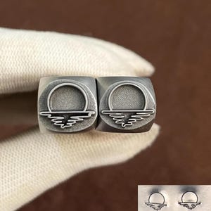Sunrise over the Sea Steel Punches Jewelry Metal, Leather Stamping Tools Bracelet DIY Craft Tool,Jewelry Making For Gift