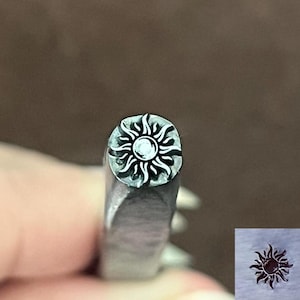 5.5mmSun Steel Punches Jewelry Metal, Leather Stamping Tools Bracelet DIY Craft Tool, Jewelry Making For Gift