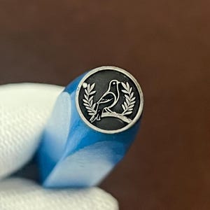 Bird Engraving, Steel Punch Jewelry Metal, Leather Stamping Tool Bracelet DIY Hand Tools, Jewelry Making Gifts
