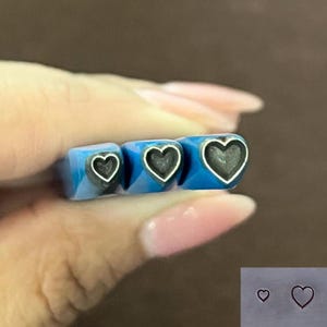 Love/Heart Steel Punches Jewelry Metal, Leather Stamping Tools Bracelet DIY Craft Tool, Jewelry Making For Gift