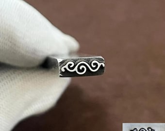 Texture /Dharma  Engraving, Steel Punches Jewelry Metal, Leather Stamping Tools Bracelet DIY Craft Tool, Jewelry Making For Gift