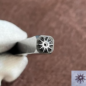 Sun/Moon Metal Stamp,Steel Punches Jewelry Metal, Leather Stamping Tools Bracelet DIY Craft Tool, Jewelry Making For Gift