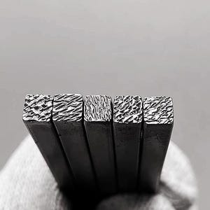 Texture ,Engraving, Steel Punches Jewelry Metal, Leather Stamping Tools Bracelet DIY Craft Tool, Jewelry Making For Gift