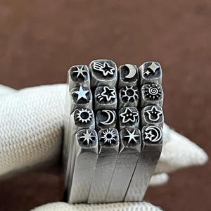 thumbnail image 2 of ImpressArt Broken Heart Right 6mm Metal Stamping Design Punches - UK... 2 of 13