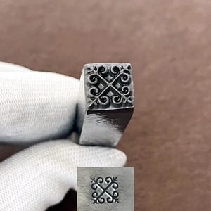 Boho Bohemian style Spiral Steel Punches Jewelry Metal, Leather Stamping Tools Bracelet DIY Craft Tool, Jewelry Making For Gift