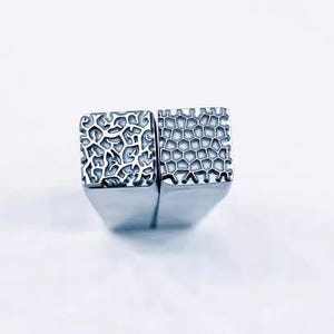Texture ,Engraving, Steel Punches Jewelry Metal, Leather Stamping Tools Bracelet DIY Craft Tool, Jewelry Making For Gift