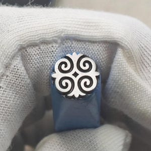 Texture ,Engraving, Steel Punches Jewelry Metal, Leather Stamping Tools Bracelet DIY Craft Tool, Jewelry Making For Gift