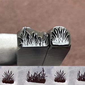 Grass Series Metal Stamp,Steel Punches Jewelry Metal, Leather Stamping Tools Bracelet DIY Craft Tool, Jewelry Making For Gift