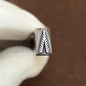 Tooth Pattern Engraving, Steel Punches Jewelry Metal, Leather Stamping Tools Bracelet DIY Craft Tool, Jewelry Making For Gift