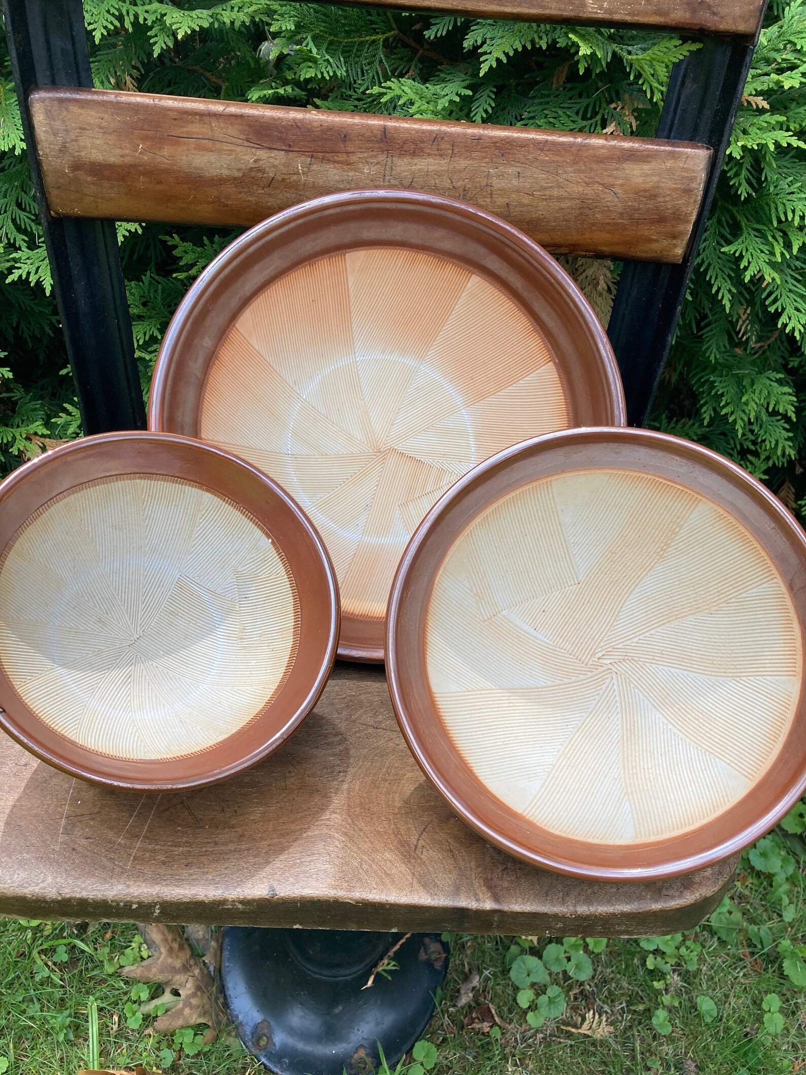 Set of Three Japanese Grinding Bowls Etsy