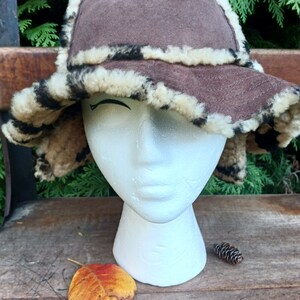 Genuine Sheep Skin Hat with Ear Flaps