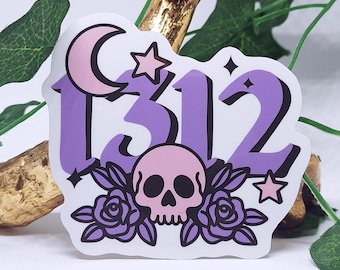 1312 - Pastel Goth - Water-Resistant Vinyl Stickers
