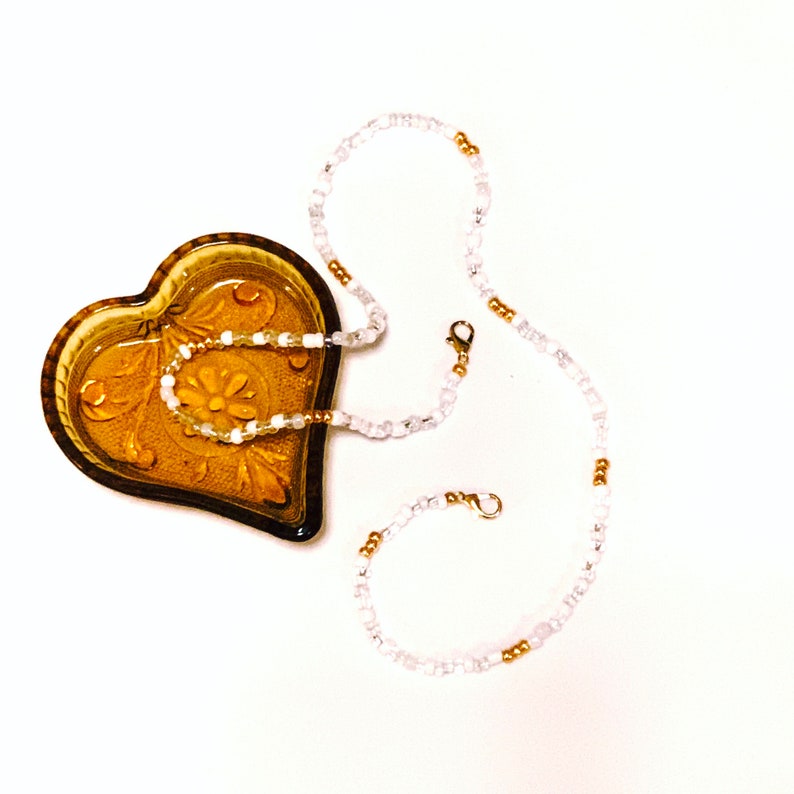 MAEGHAN face mask necklace 23 Adult sizeFace Mask Holder Face Mask Beaded Chain