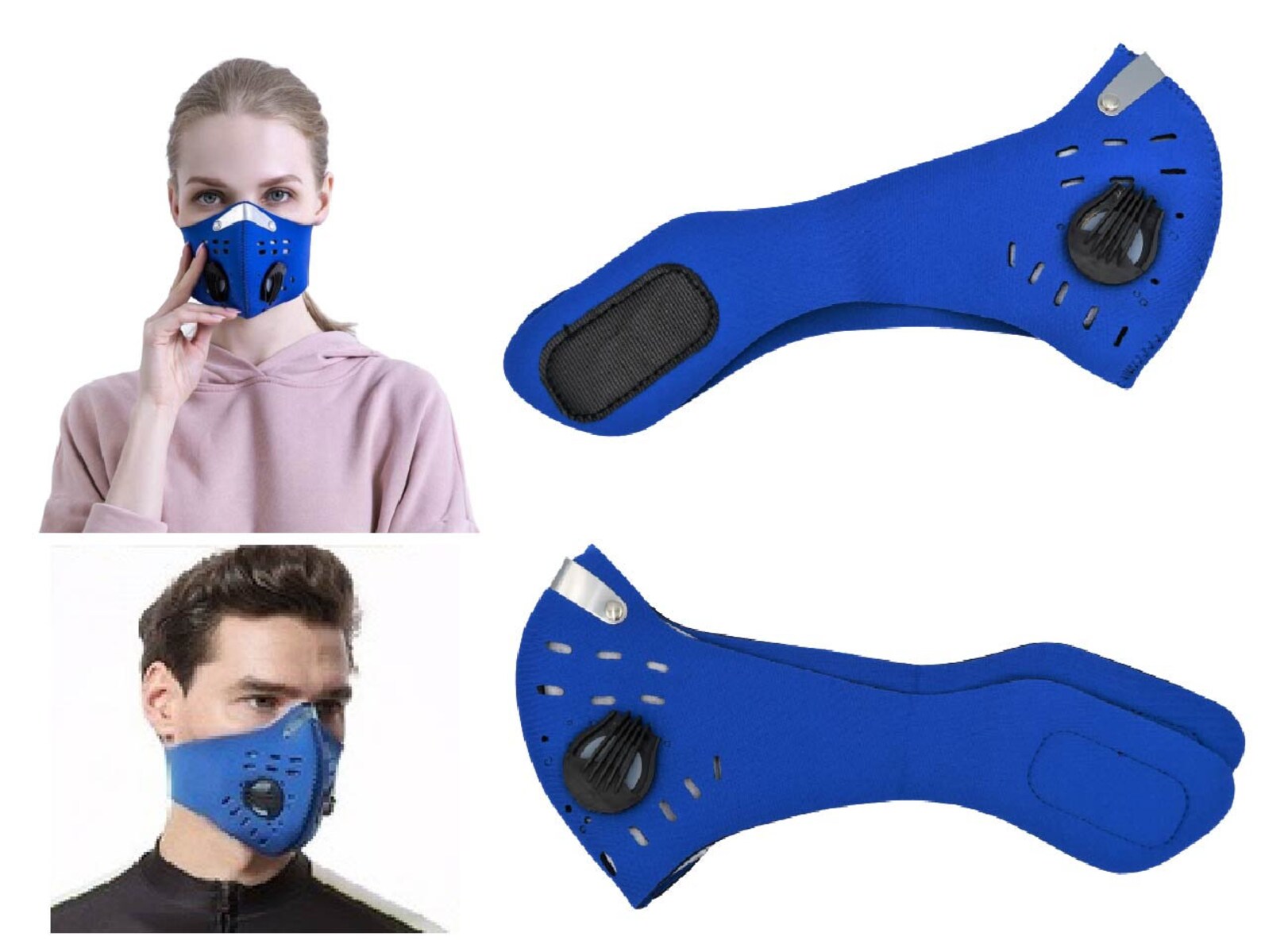 AntiFog WaterResistant Insulated Face mask with filter Etsy