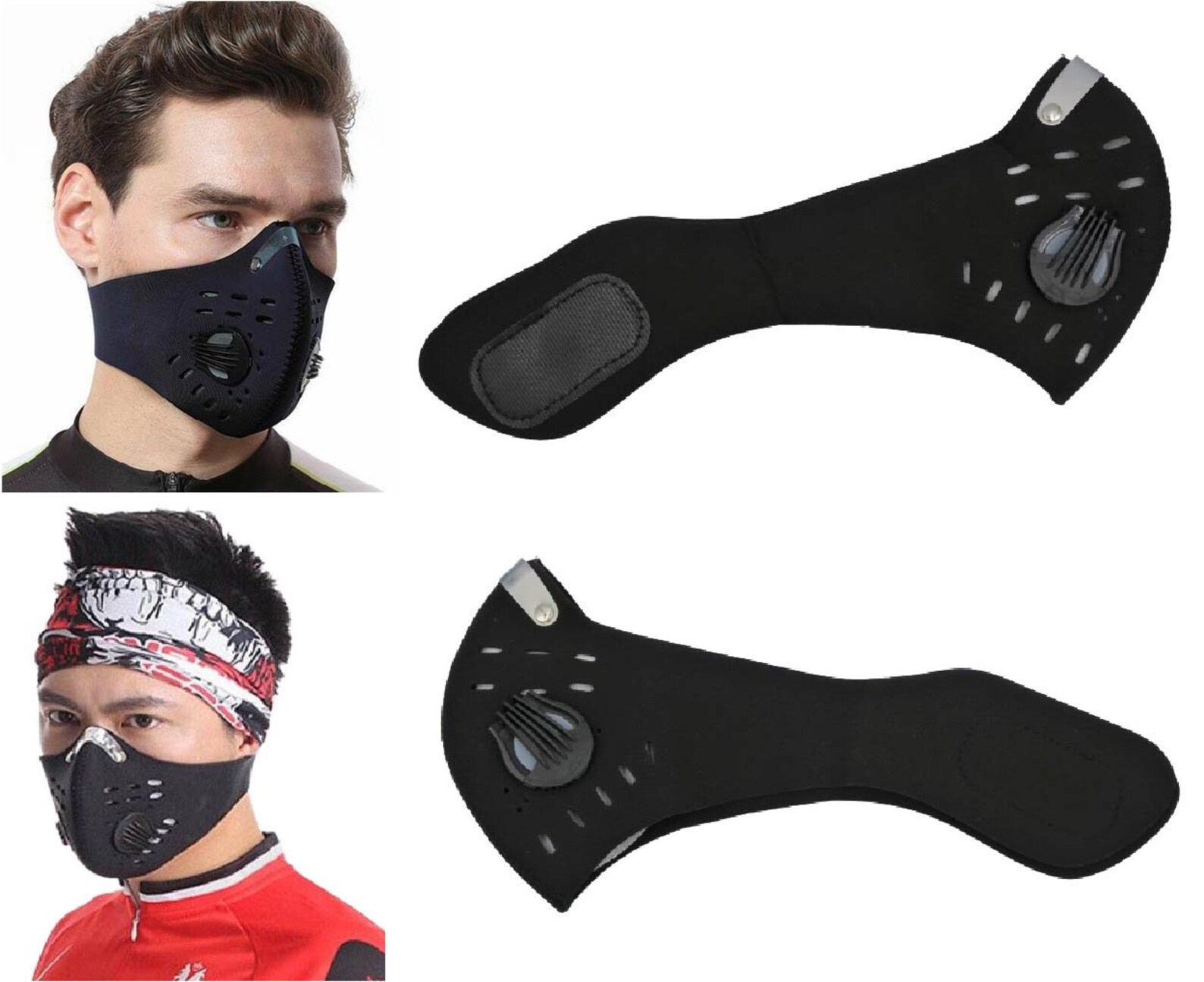 AntiFog WaterResistant Insulated Face mask with filter Etsy