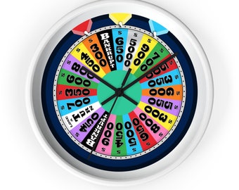 Fortune Wheel Wall Clock