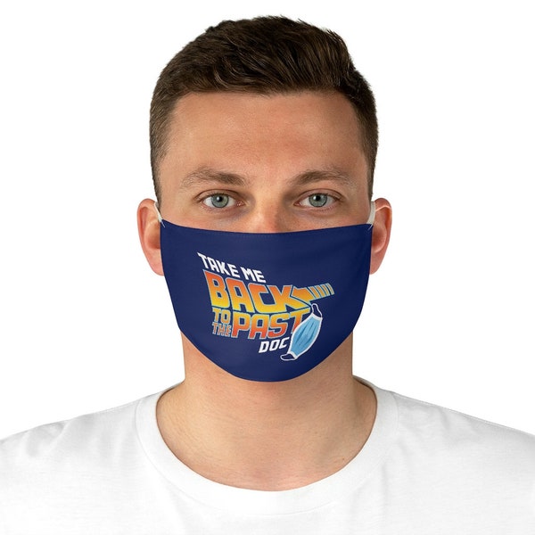 Back to the Past Fabric Face Mask