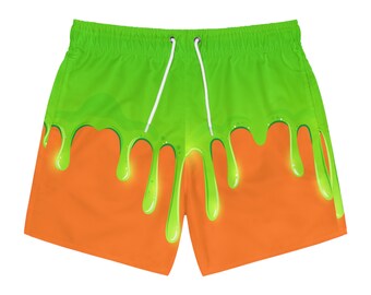 Green Slime Swim Trunks