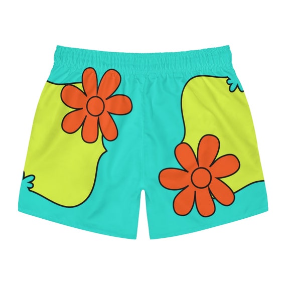 Groovy Swim Trunks Etsy Canada