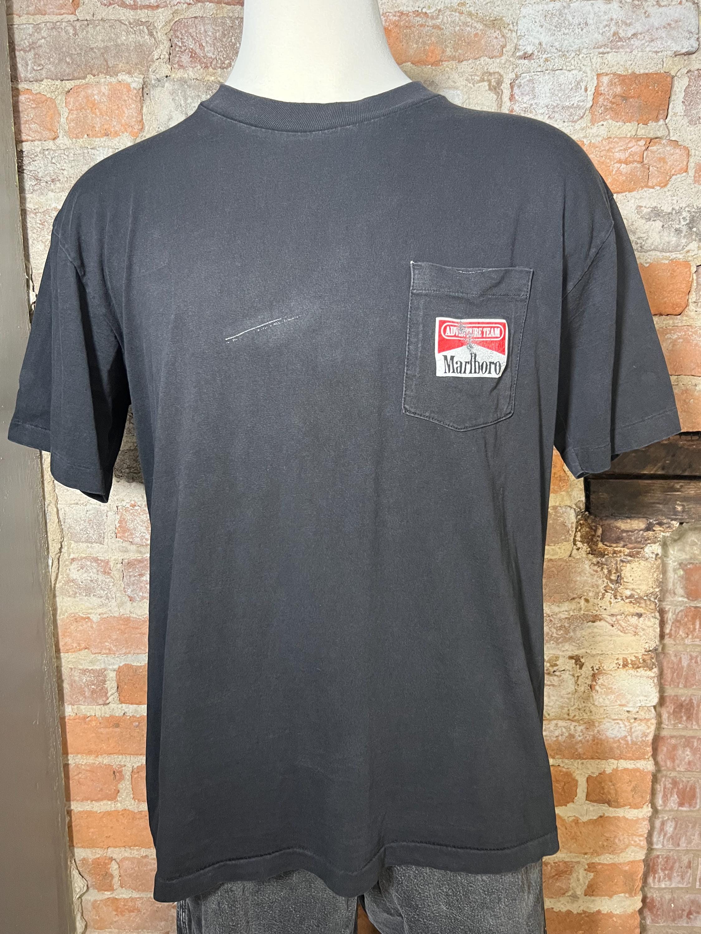 90s Marlboro Cigarettes Coyote Bluff Promo Single Stitch Pocket