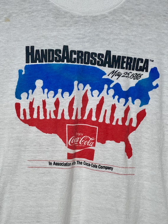 1986 Hands Across America/Coca-Cola (S) - Gem