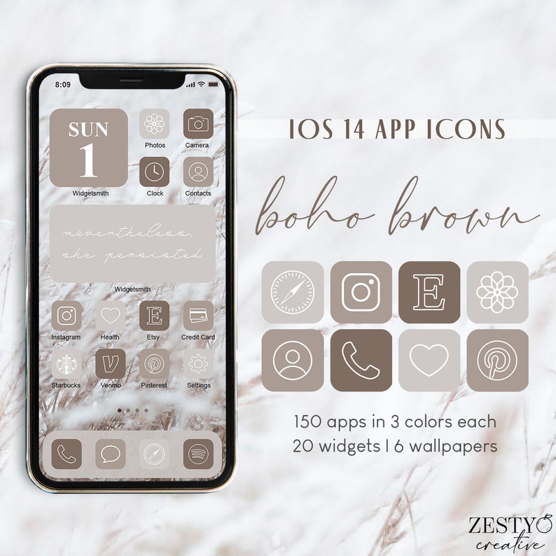 ios boho icons unique apps