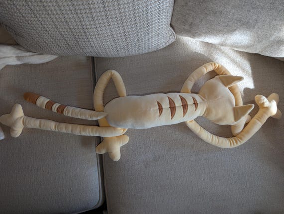 Orange Noodle Cat Plush - Etsy