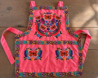 伝統的なメキシコ刺繍エプロン | スタンダードコレクション | ユニーク