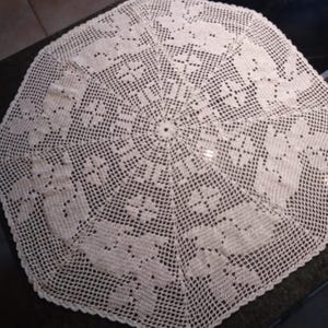 Instructions Easter Doily Bunny