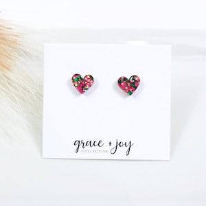 Girl's Starlet Shimmer Set of 5 Multi Color Pink Red White Blue Rhinestone Stenciled Heart Valentine Silver Rings Girl's Starlet Shimmer Set of 5 Multi Color Pink Red White Blue Rhinestone Stenciled Heart Valentine Silver Rings