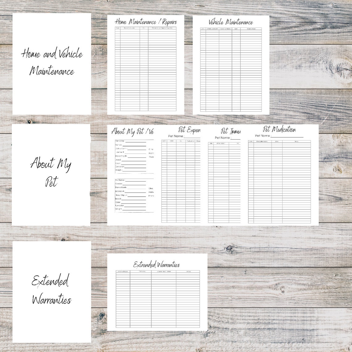 Family Binder Printable Important Documents Binder Ultimate | Etsy