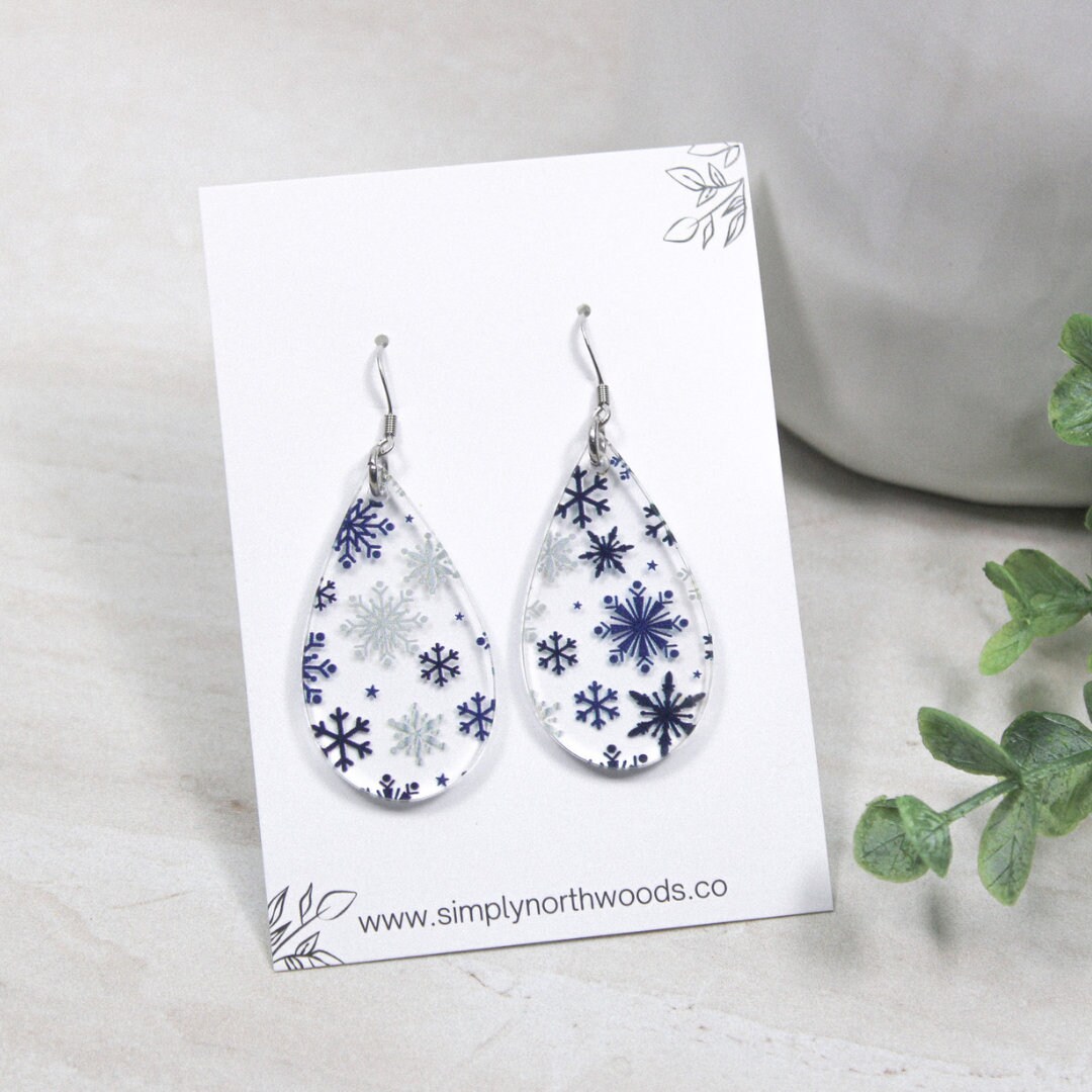 Top 134+ diy snowflake earrings