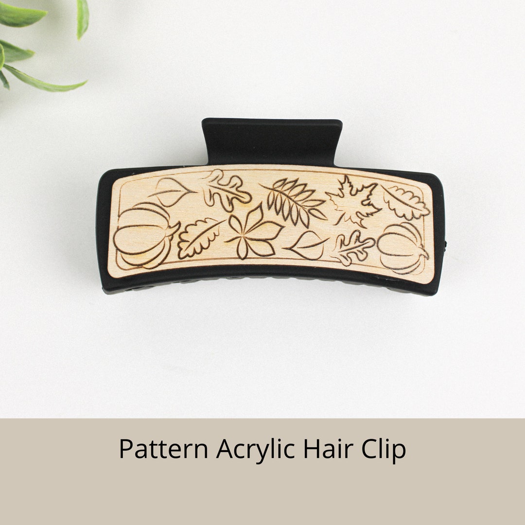 Custom Hair Clip Fall Hair Clips for Girls Claw Clip for Etsy