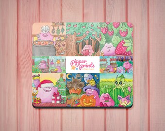 Pokemon Ditto 7.75" x 9.25" Mousepad