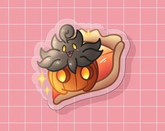 Pokemon Acrylic Pin - Pumpkaboo Pie