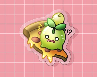 Pokemon Acrylic Pin - Smoliv Pizza