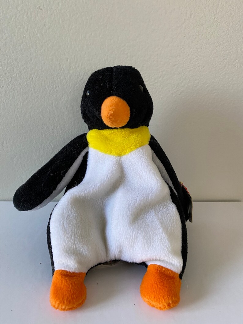 1995 Waddle the Penguin Beanie Baby - Etsy