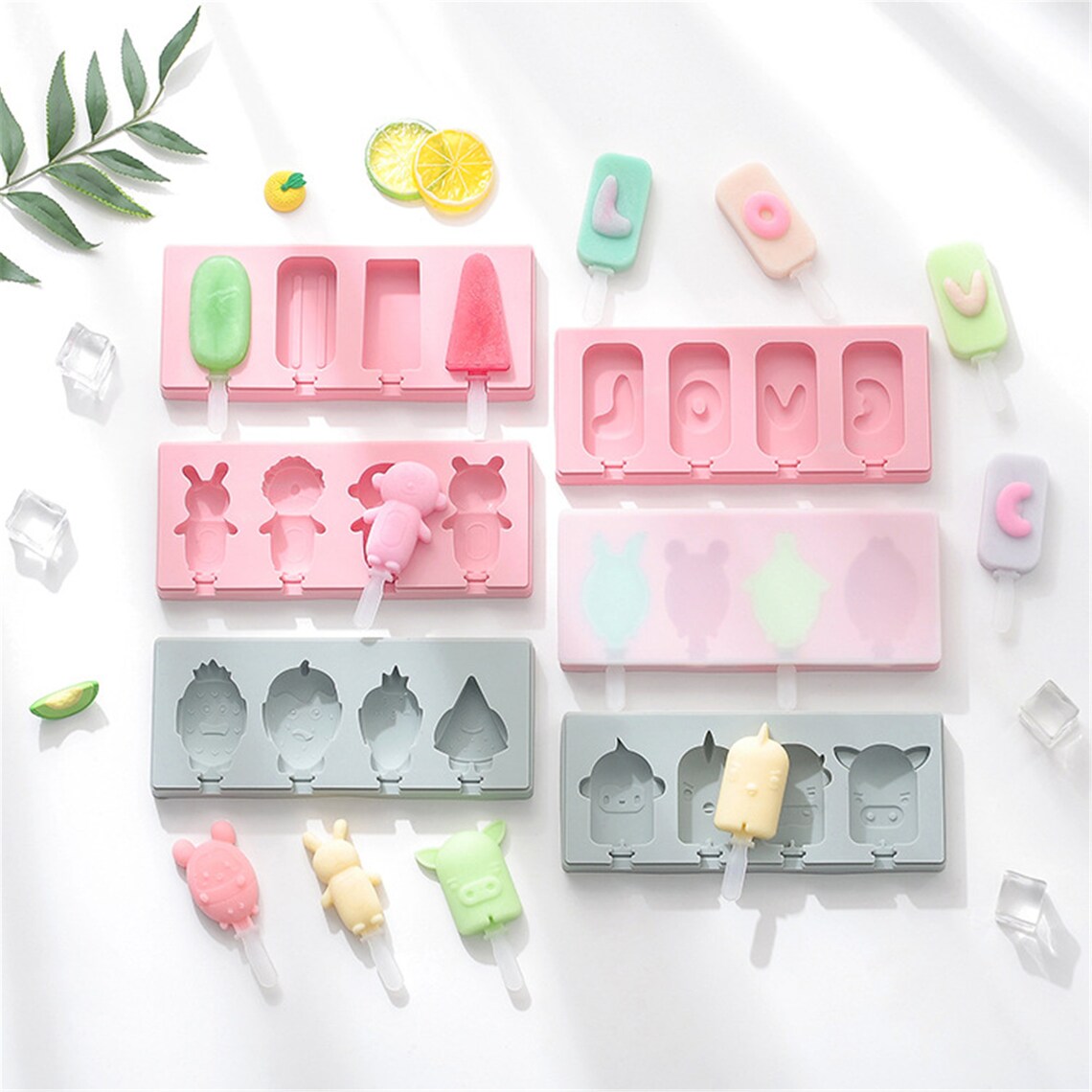 Creative DIY Popsicle MoldIce Cream Silicone MoldChocolate Etsy
