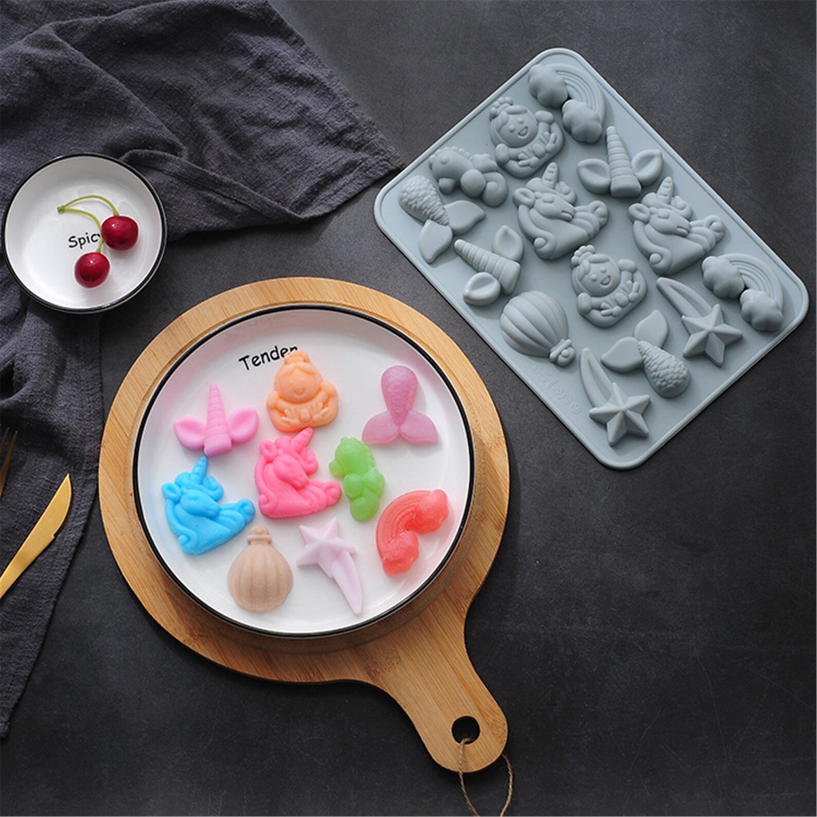 DIY Unique Design Shaped Silicone Mold for Candy Making Etsy