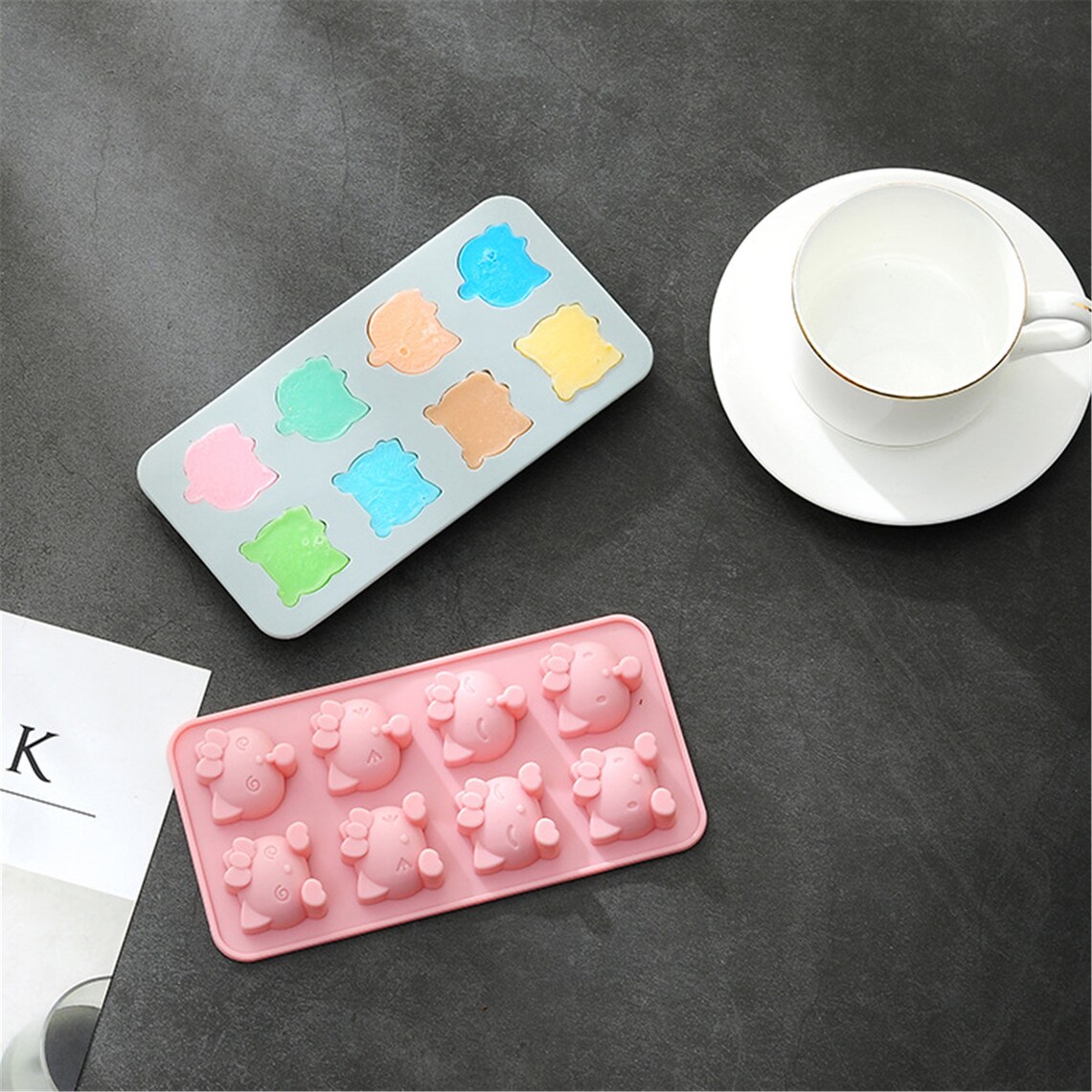 DIY molde creativo de silicona molde de cubo de hielo