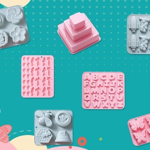 60 % de remise Boîte mystère, moule en résine aléatoire, moule en silicone (moule à chocolat, moule à bonbons, moule à savon, moule à gâteau) Livraison gratuite moule en résine 1 pièce