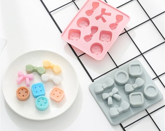 Unique Design Fudge / Candy Mold- Pudding Moule- Ice Cube Moule- Moule en silicone- Moule en résine pour treillis de glace- moule au chocolat DIY